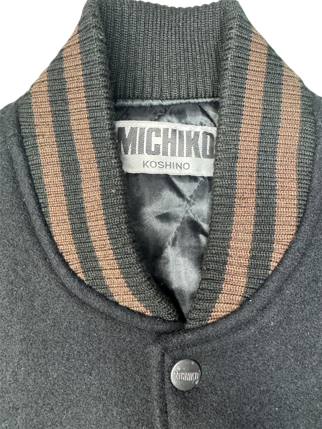 빈티지 미치코 코시노 런던 MICHIKO 바시티 스타디움 자켓 F 상품이미지4