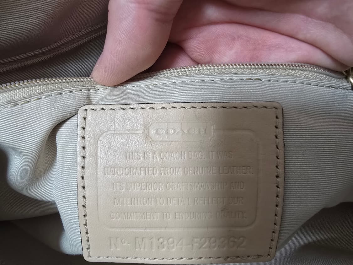 코치 COACH 가죽 핸드백 상품이미지5