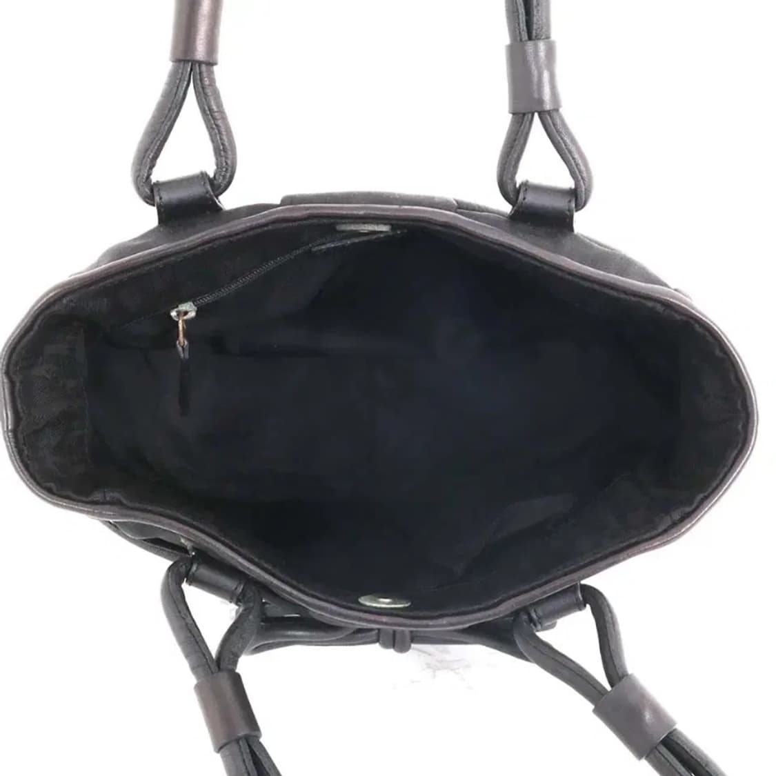 [정품] 디올 레이디 보우 나일론 토트백 블랙  상품이미지4