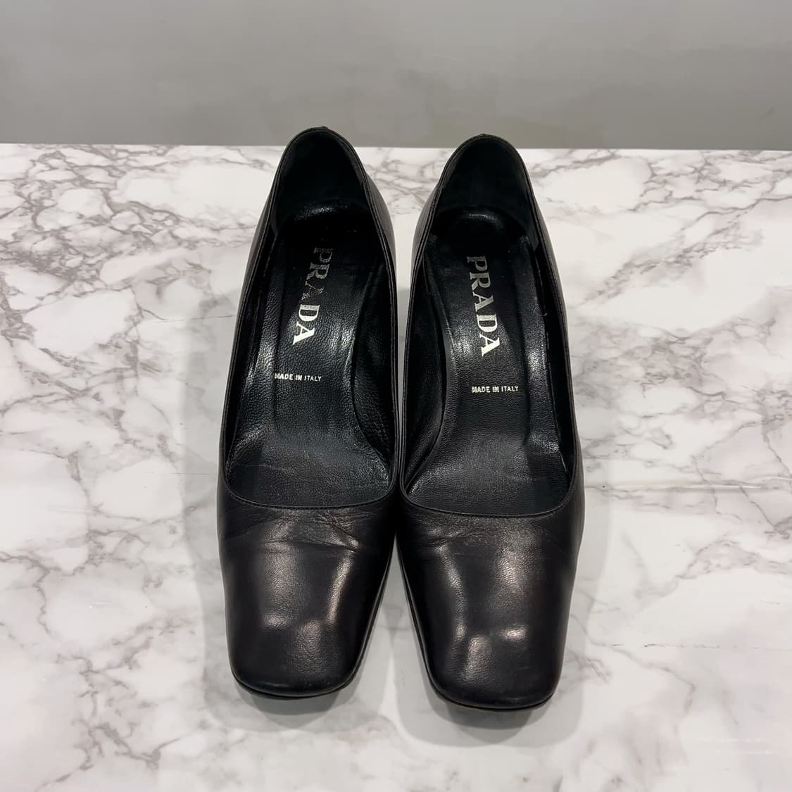 PRADA 여성 블랙 정장 구두 상품이미지2