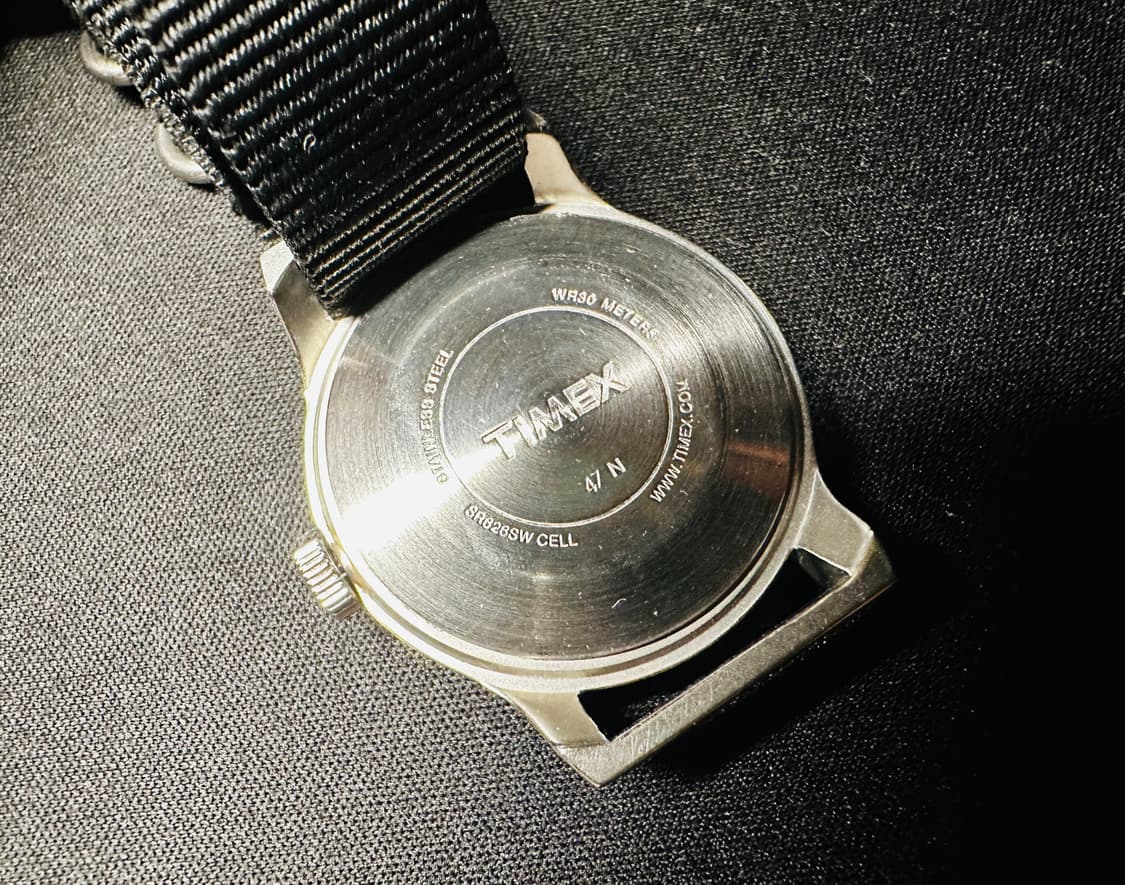 타이맥스 MK1 카키필드 스틸 케이스 36mm 한정판 쿼츠 시계 판매 상품이미지6