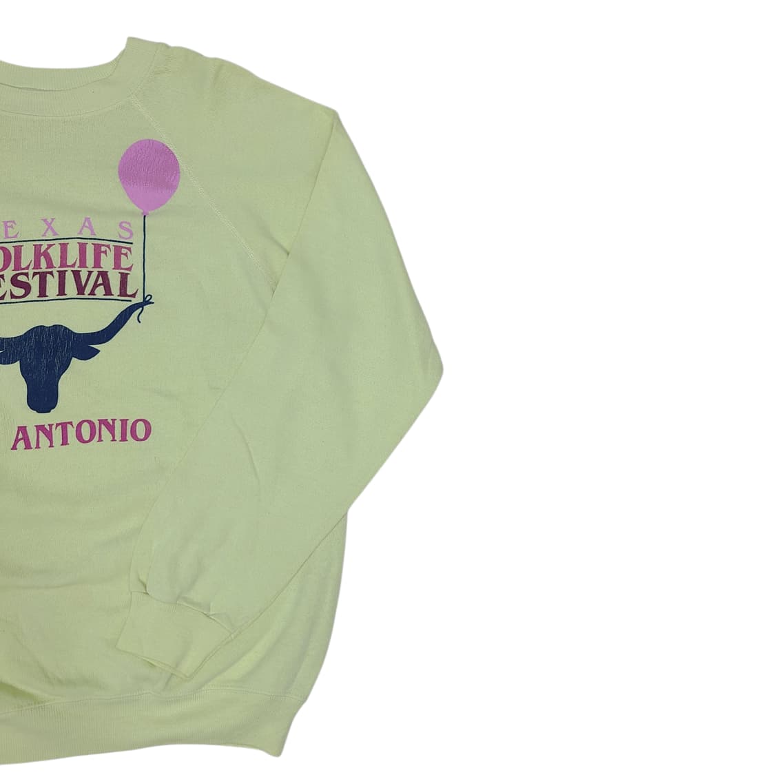 Hanes USA Texas Folklife Festival 스웻셔츠 상품이미지4