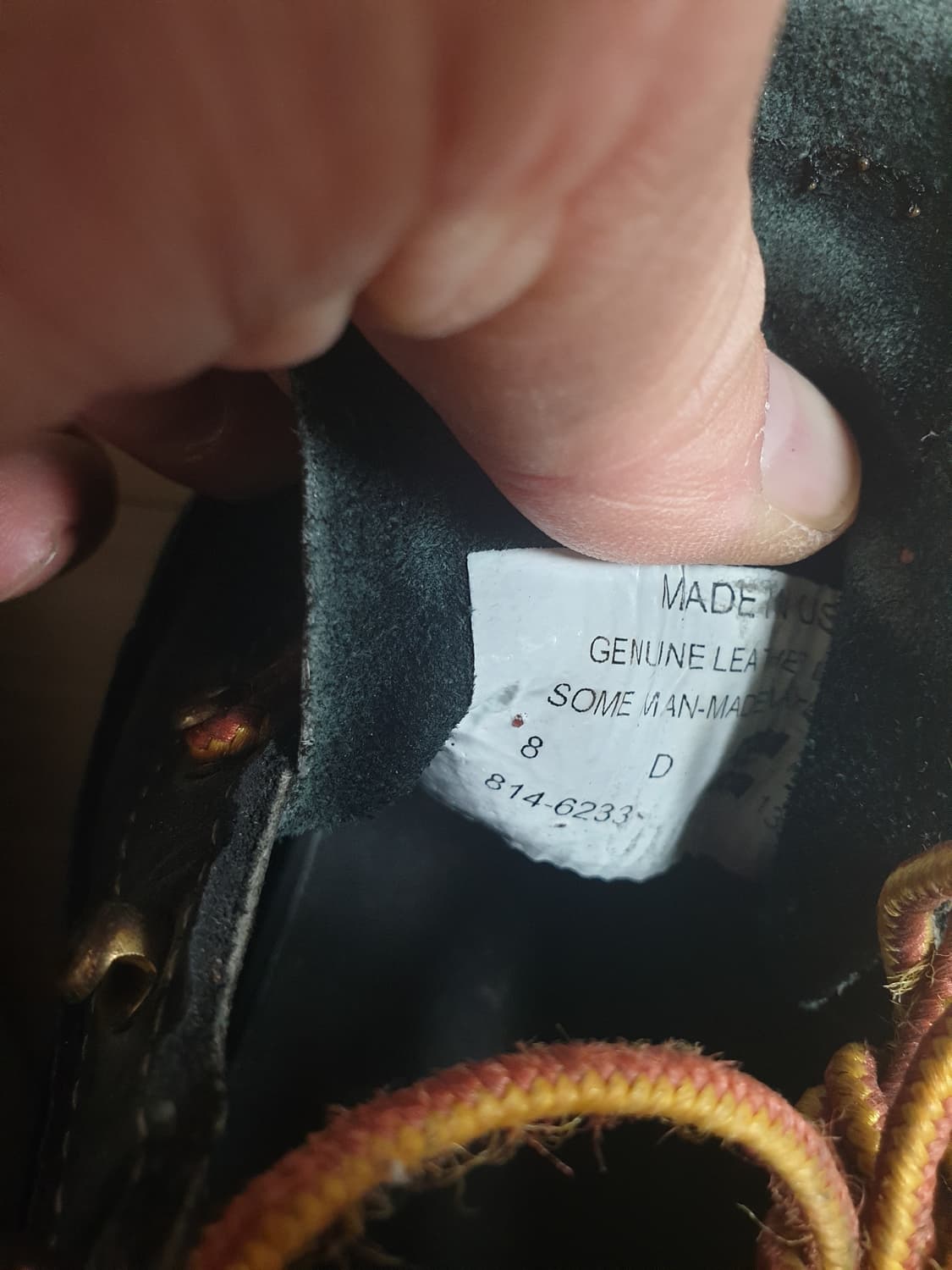 쏘로굿usa 검정색 가죽 워크 몽키부츠(265-270) 상품이미지7