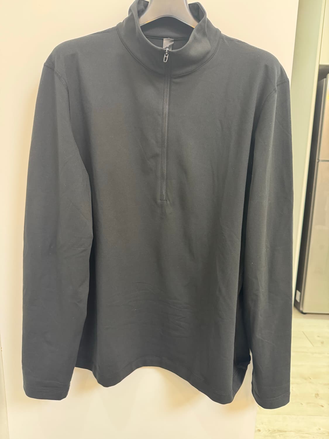 룰루레몬 소프트 저지 하프집 블랙 L 택포 11 상품이미지2