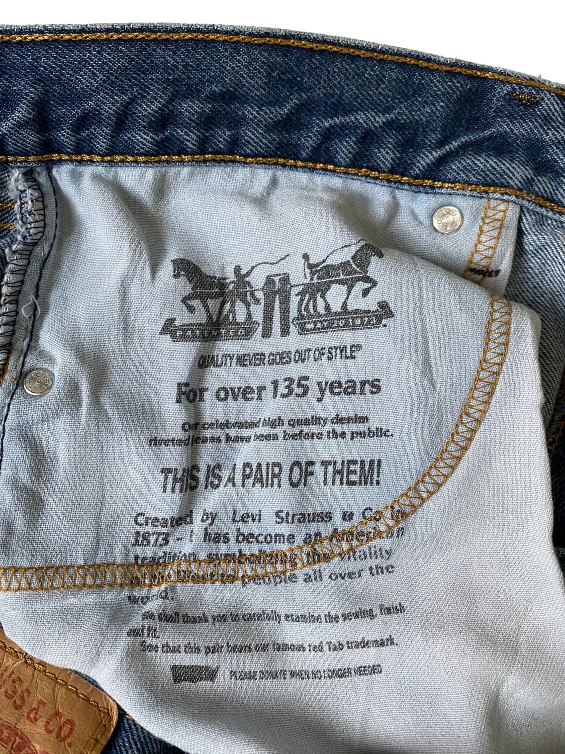 리바이스 505 (34) AB1269 상품이미지5