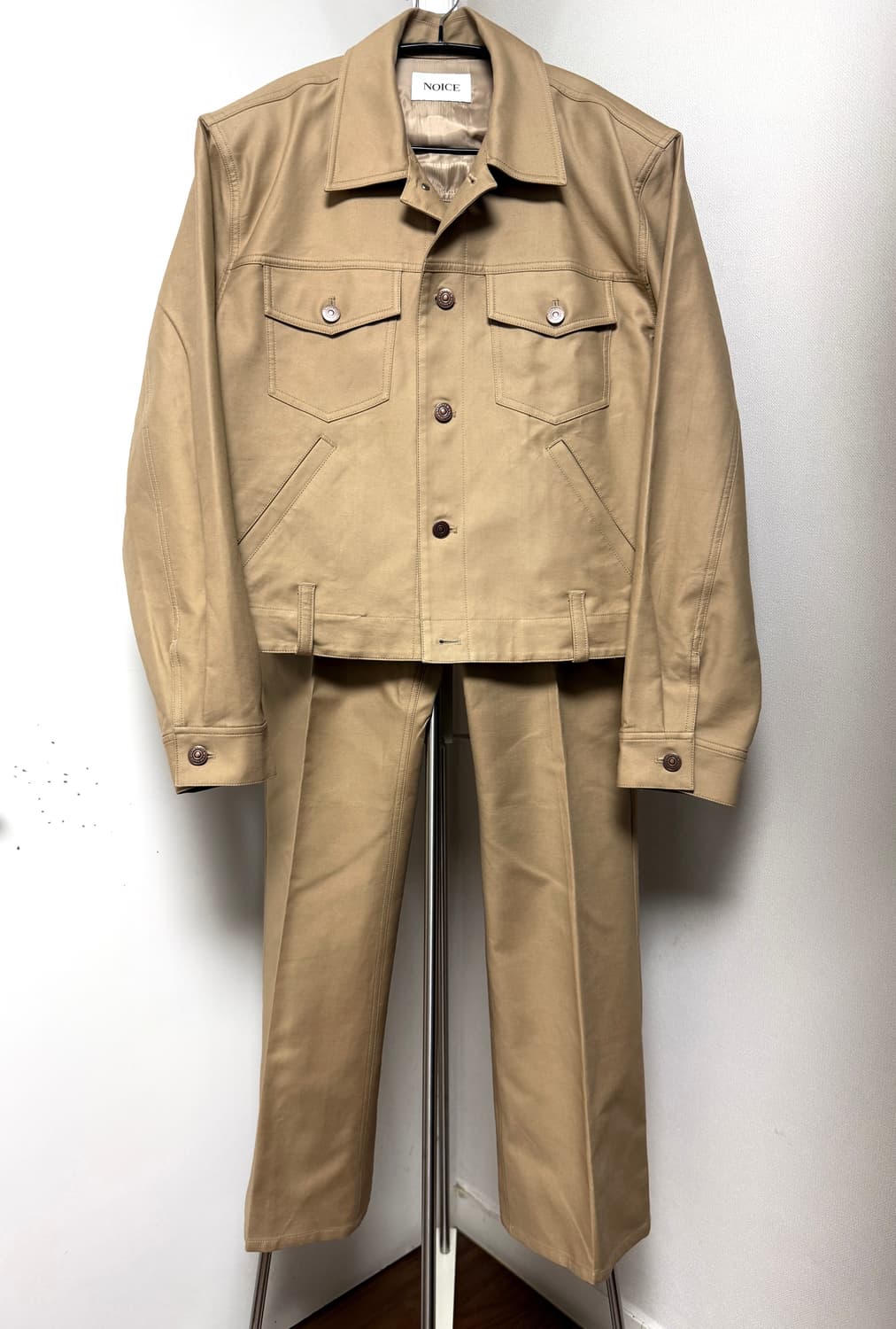 노이스 25SS 트러커 셋업 M, M 상품이미지8