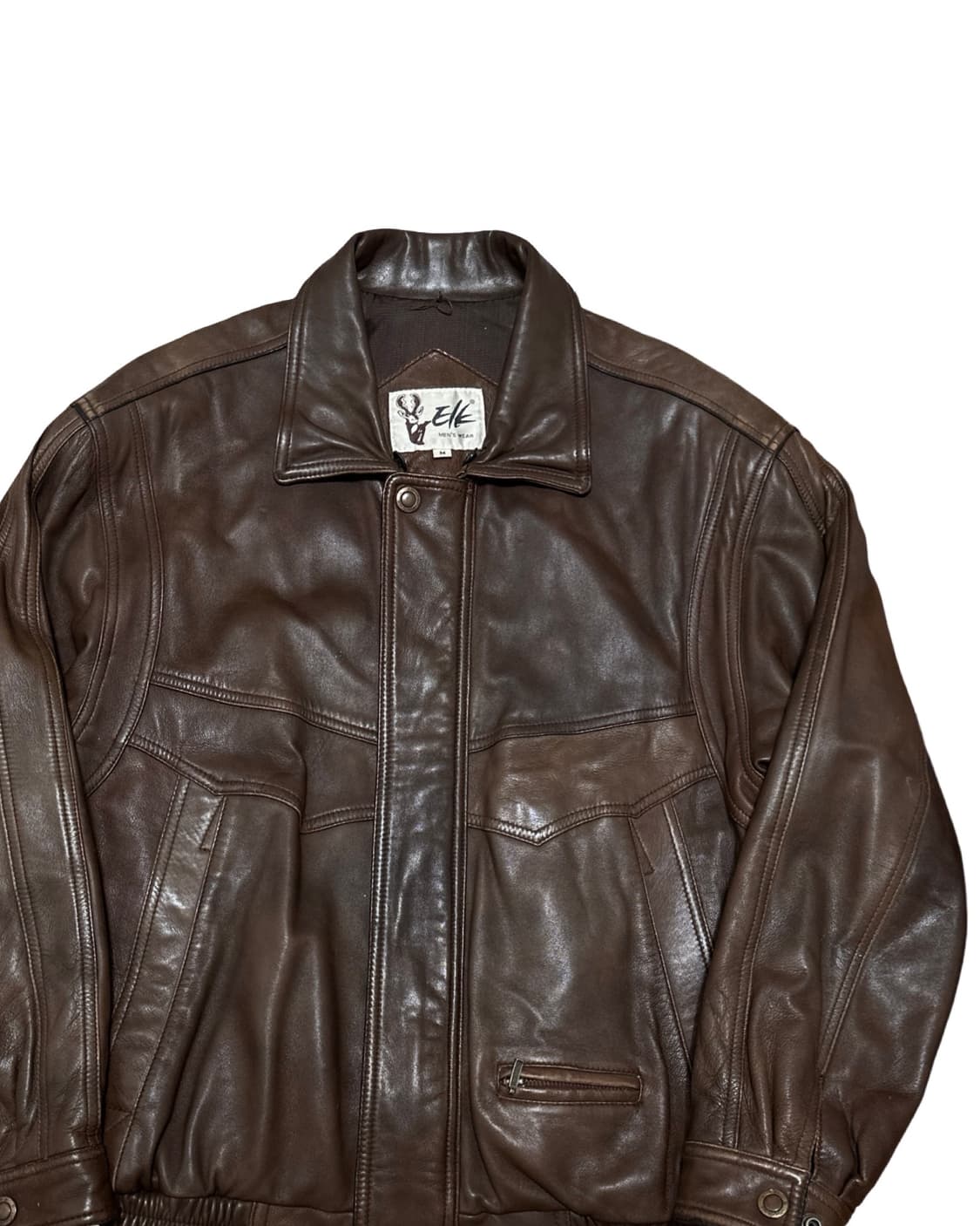 빈티지 양가죽 무스탕 봄버 블루종 자켓 상품이미지5