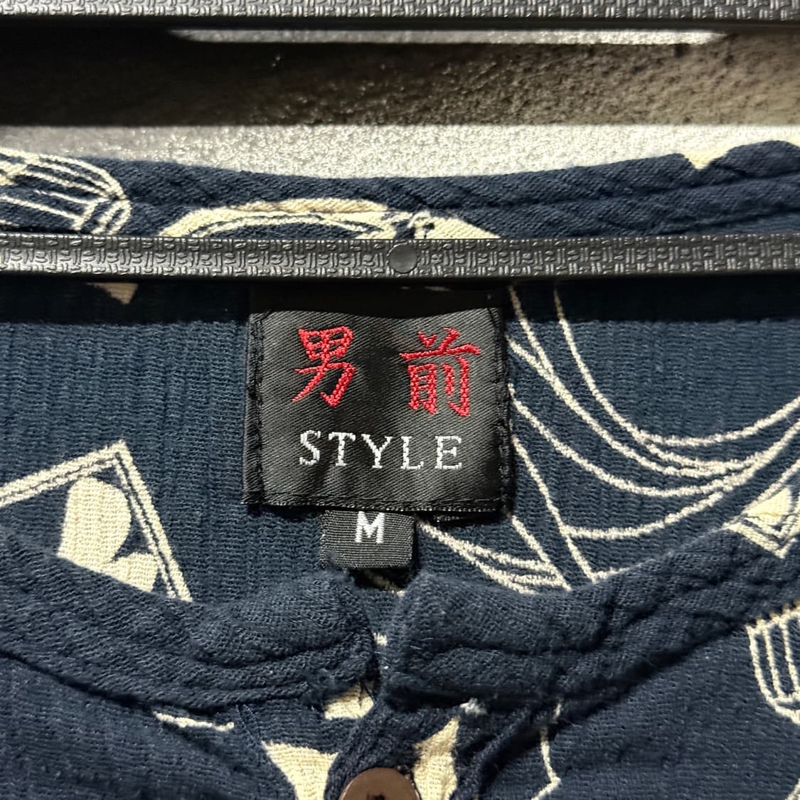 VTG 빈티지 재패니즈 오리엔탈 동양풍 패턴 반팔 티셔츠 상품이미지5