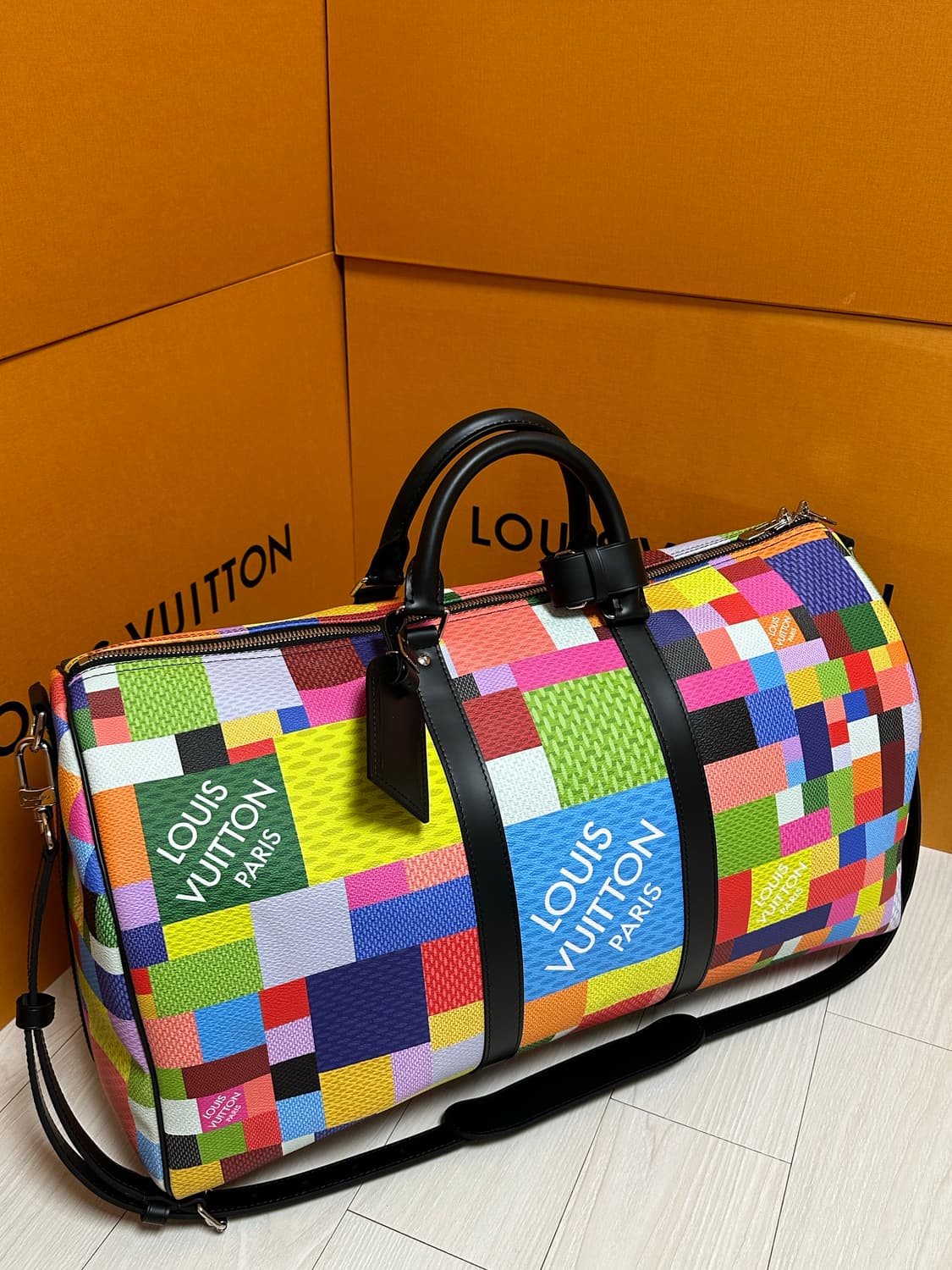 루이비통 반둘리에 멀티컬러 다미에 키폴 50 새상품 상품이미지2