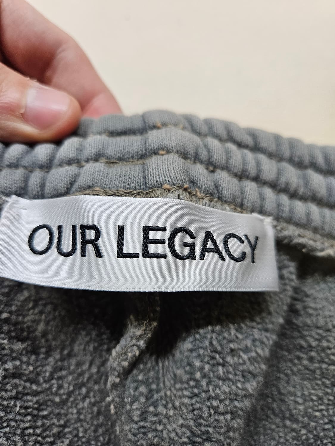 46) 아워레가시 OUR LEGACY 트랙팬츠 올드 다이 헤프티 플리스 상품이미지4