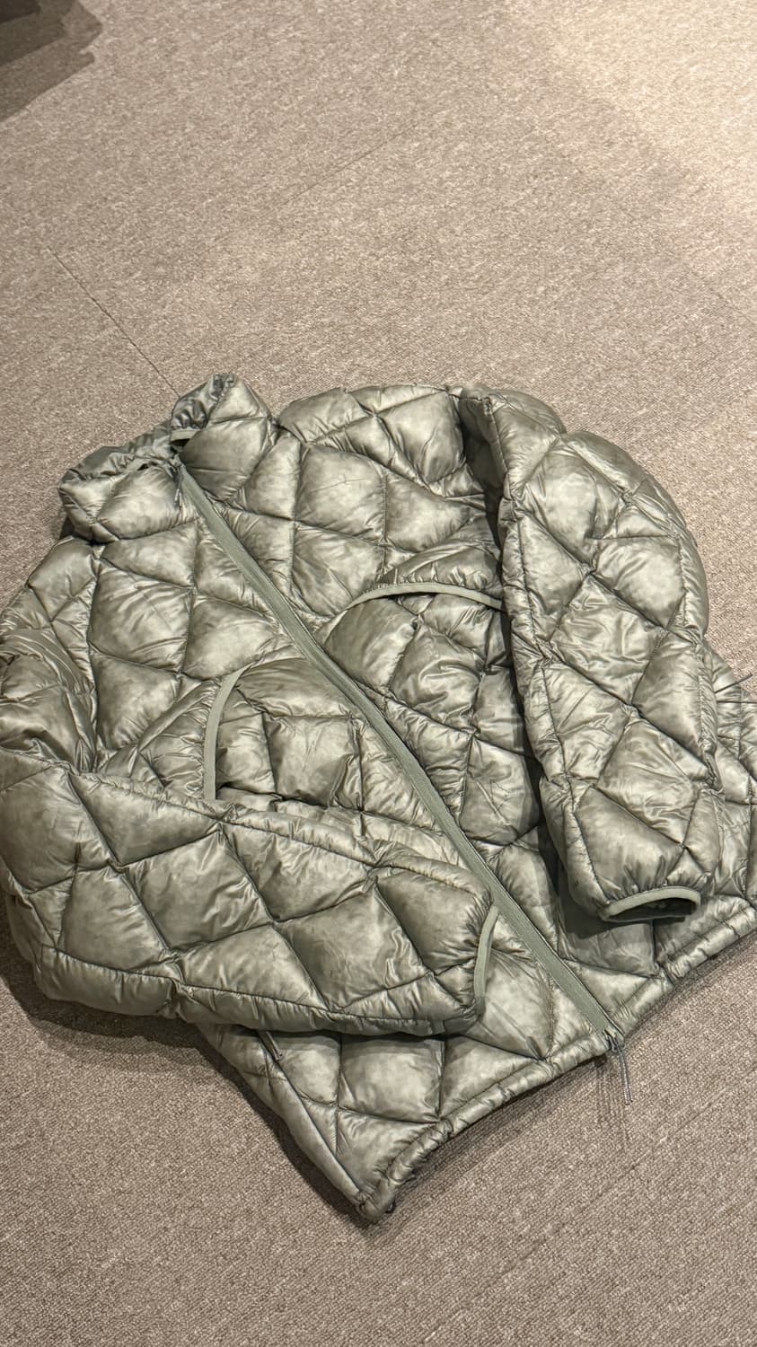 로아 누나 다운 800 세이지그린 L사이즈 상품이미지1