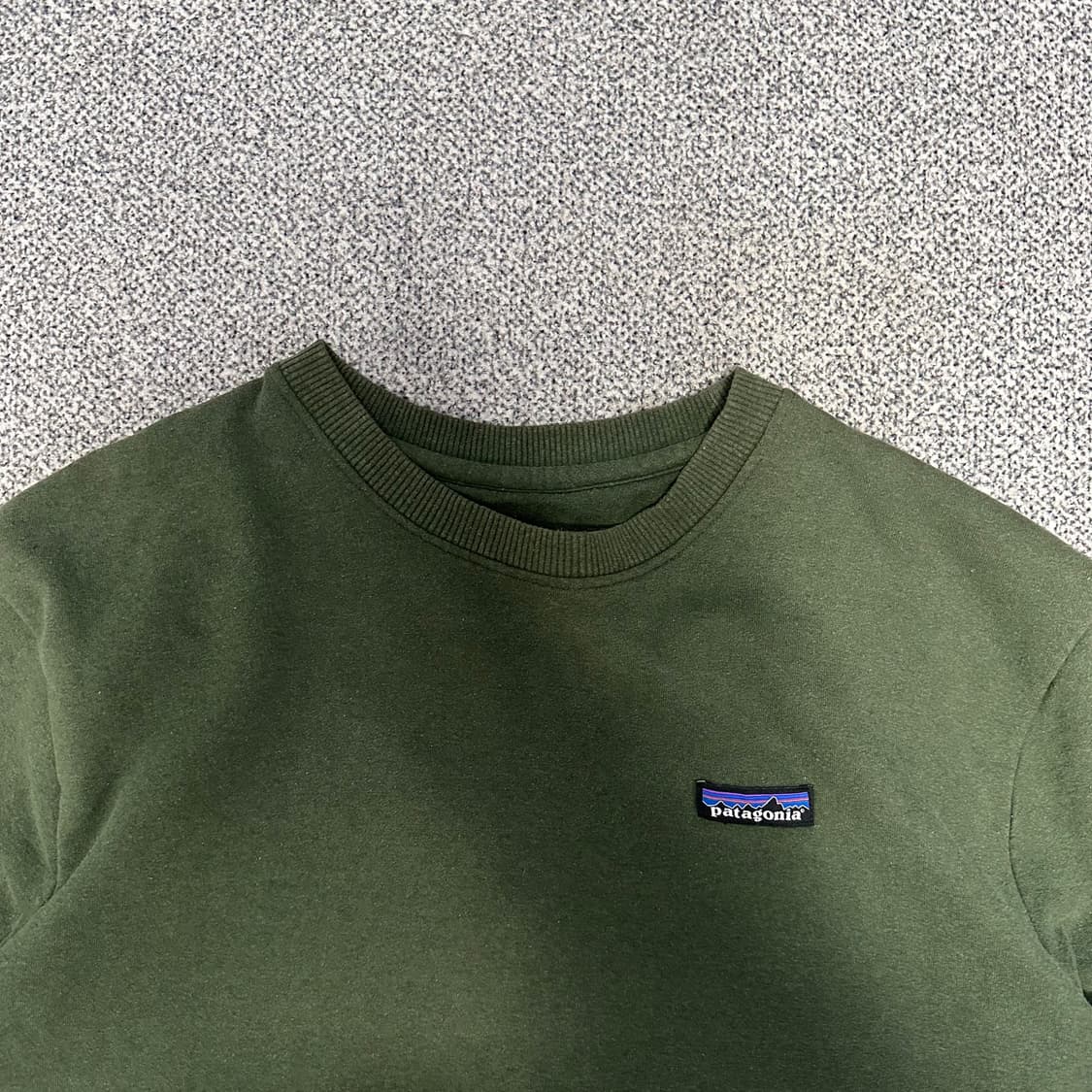 파타고니아 올리브 맨투맨 상품이미지2