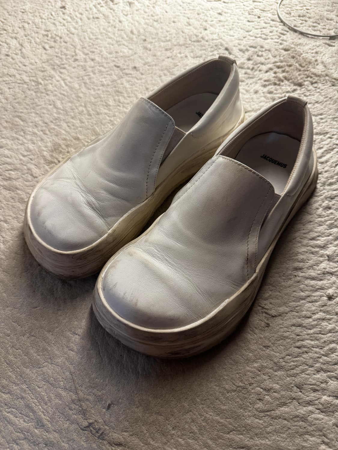 자크뮈스 LES PALMO 러버솔 레더 슬립온 스니커즈 42사이즈 상품이미지3