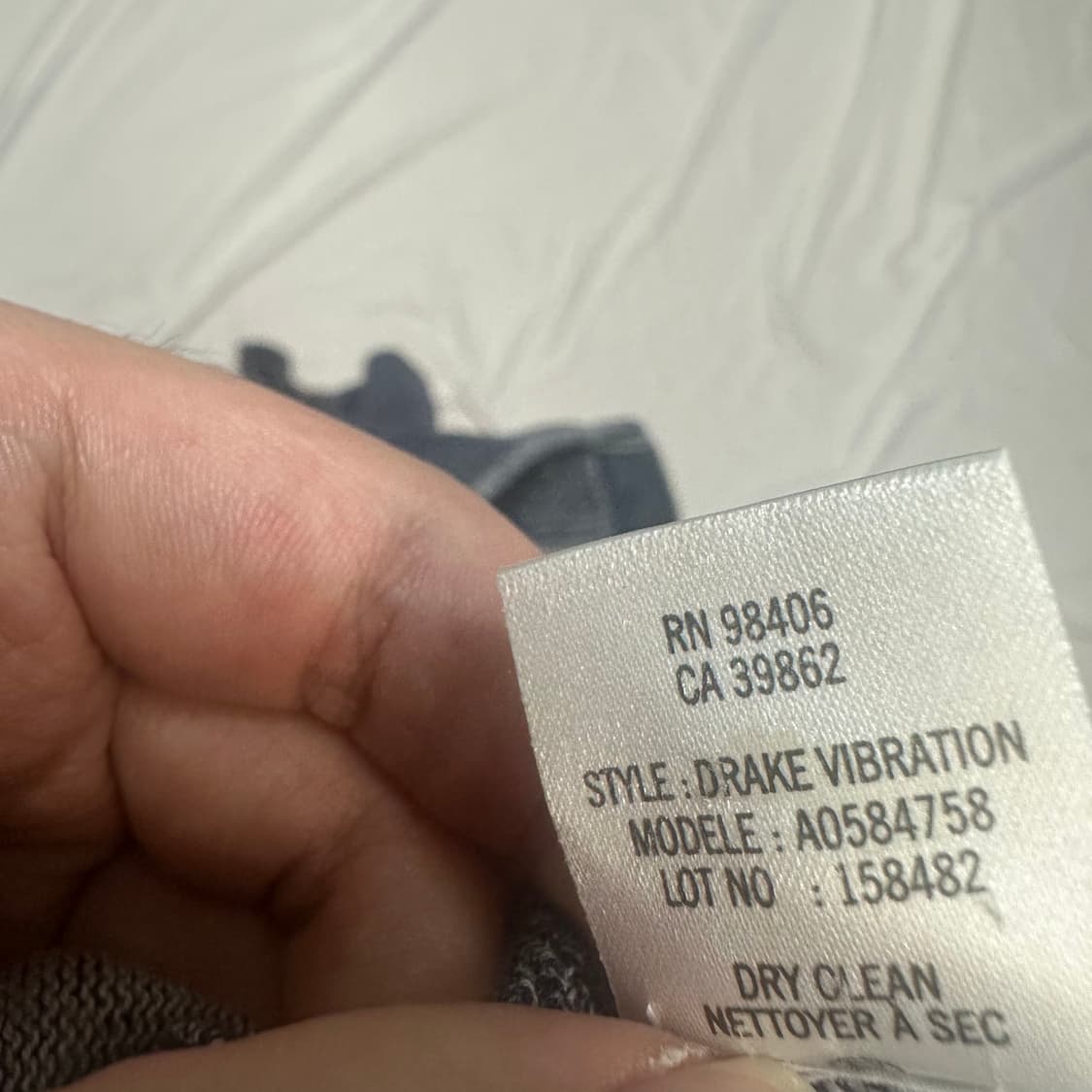 띠어리 네이비 니트후드집업 S 상품이미지4