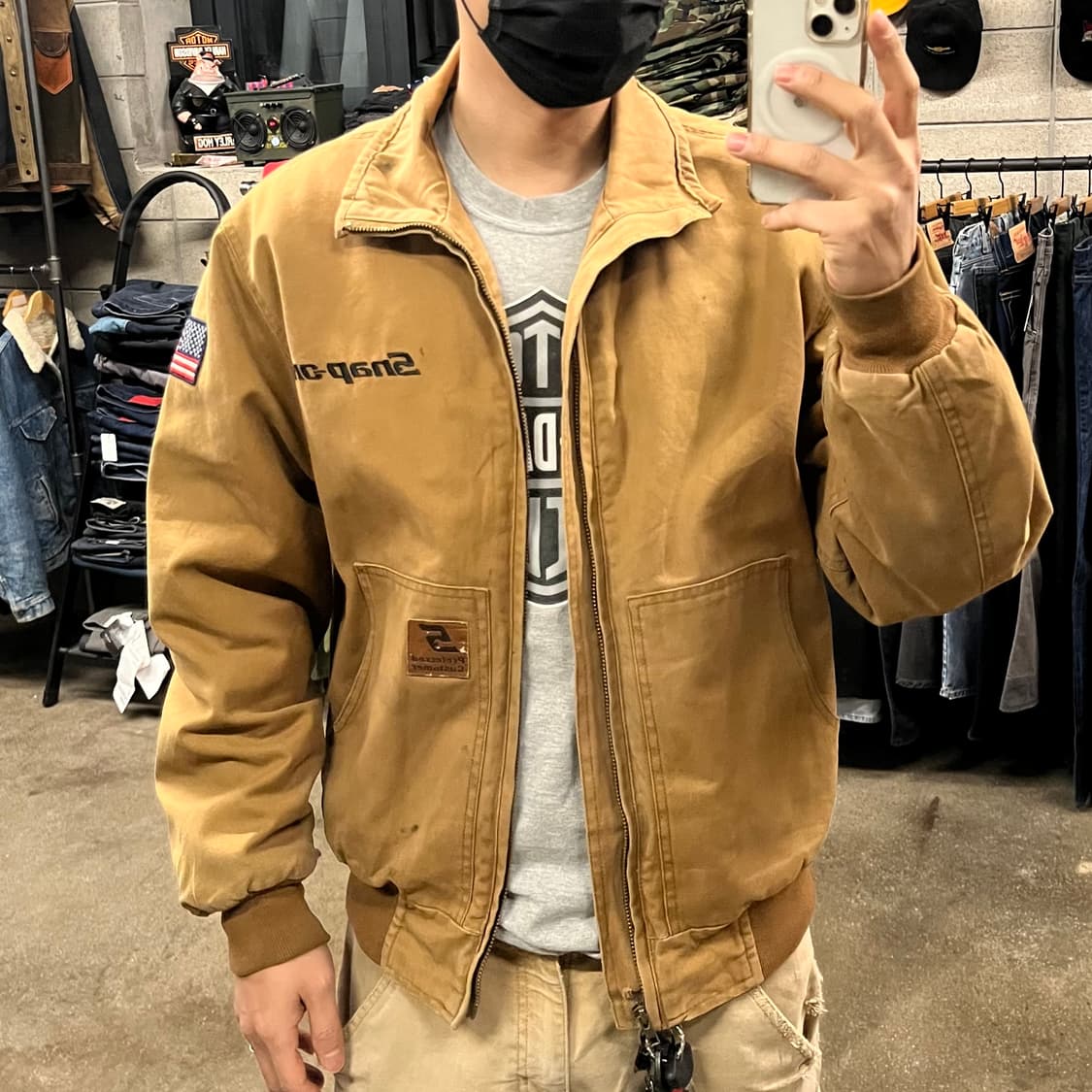 Snap-on 스냅온 덕캔버스 워크 자켓 (105) 상품이미지5