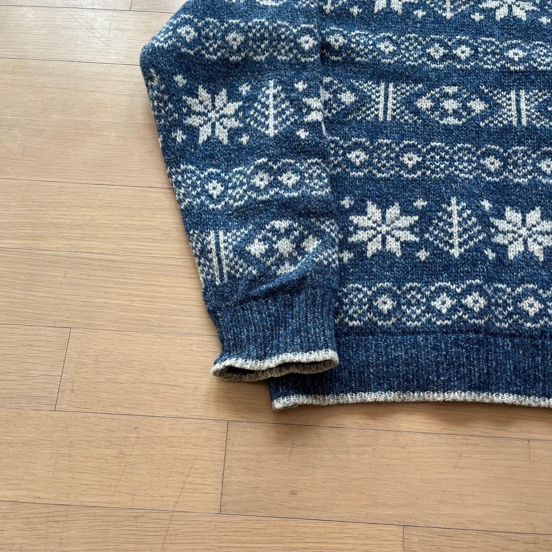 80년대 엘엘빈 울 스웨터 미국제조 USA 상품이미지4