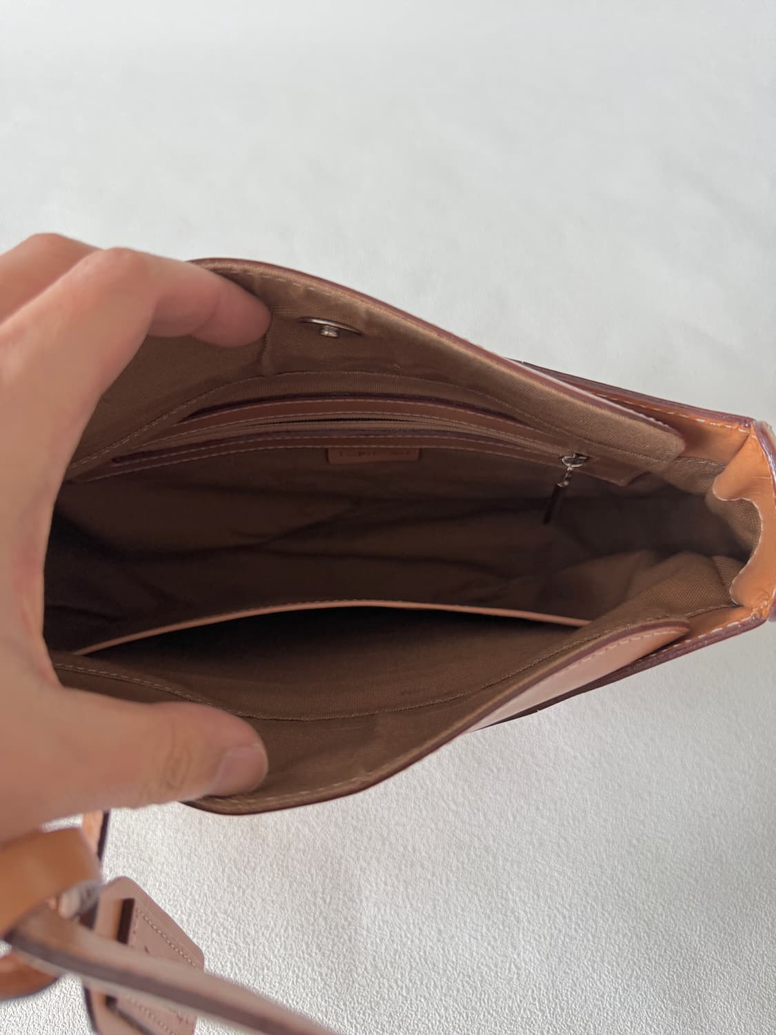 Rookie Bud 베지터블 레더 숄더백 상품이미지6