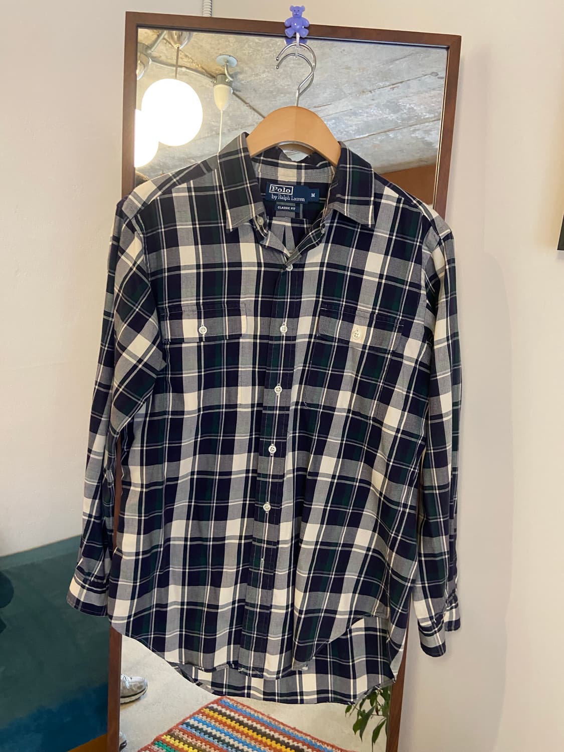 폴로 랄프로렌 체크 셔츠 상품이미지2