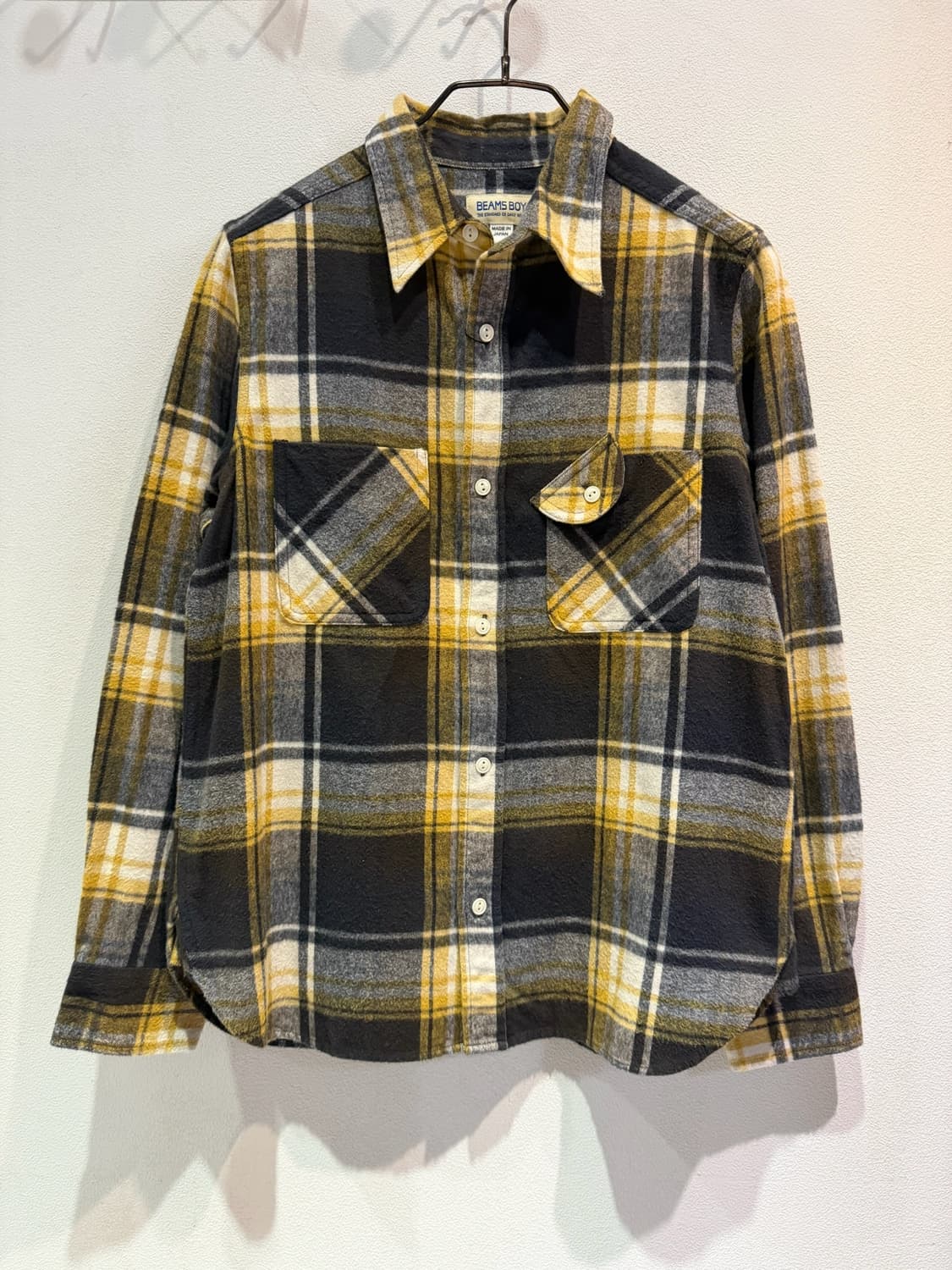 BEAMS BOY 빔즈 보이 체크셔츠 (Made In Japan) 상품이미지1