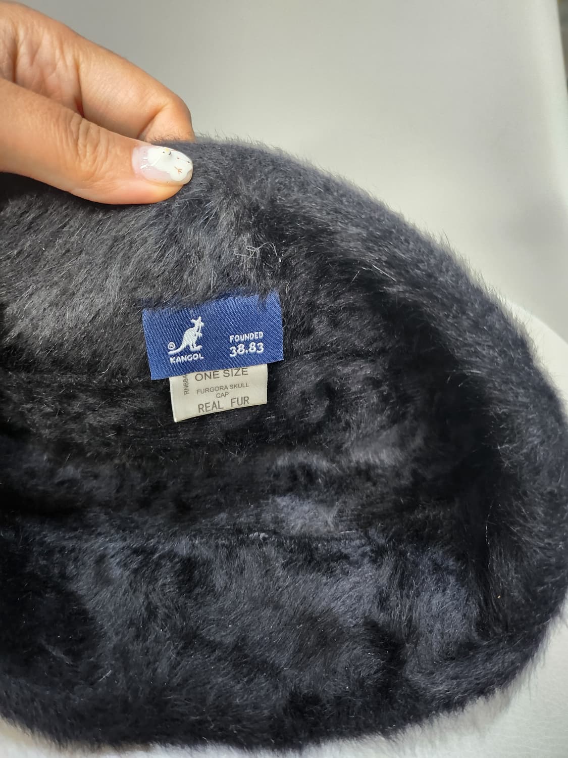 캉골 kangol 리얼퍼 앙고라 모자 상품이미지4