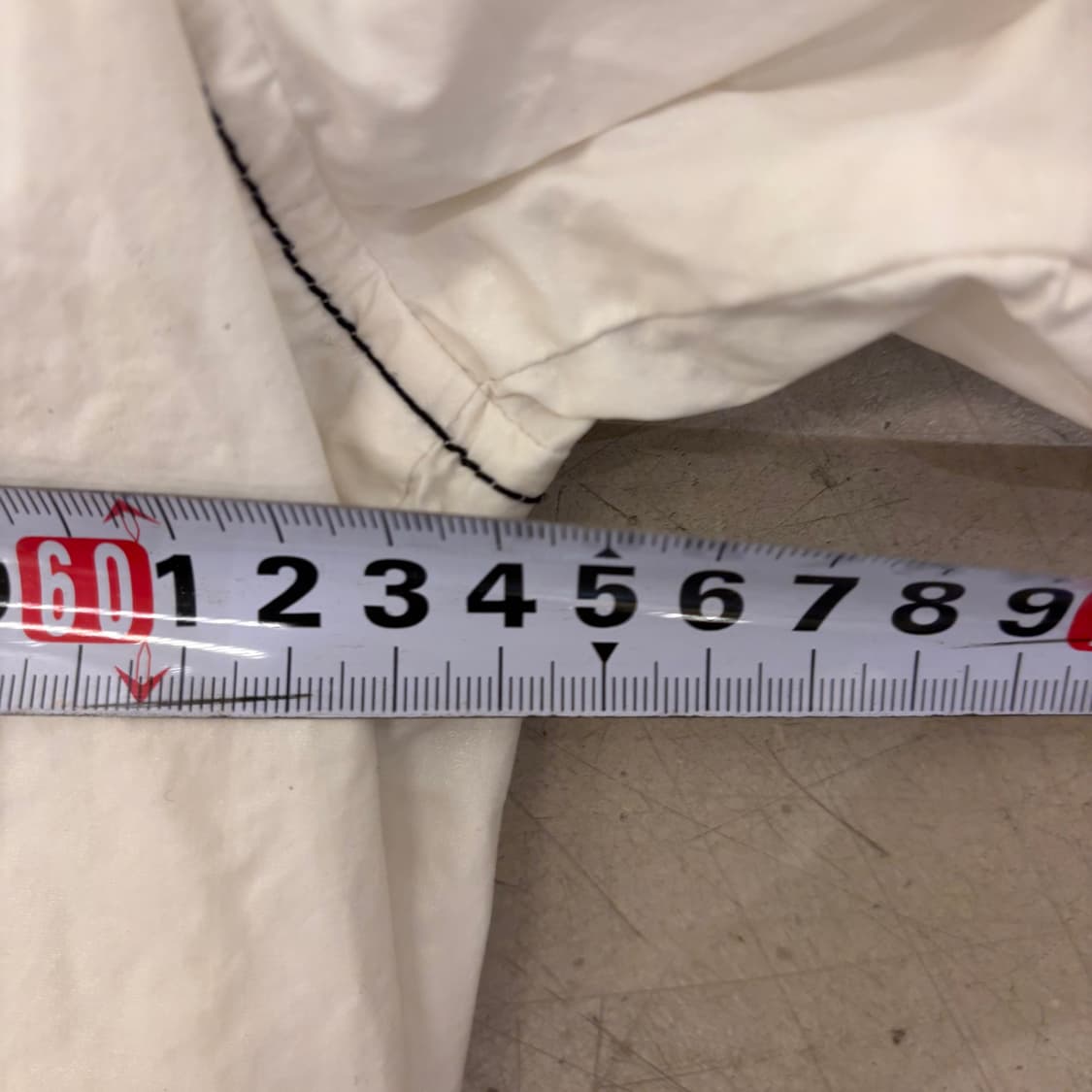 마뗑킴 빅로고 화이트 바람막이 상품이미지6