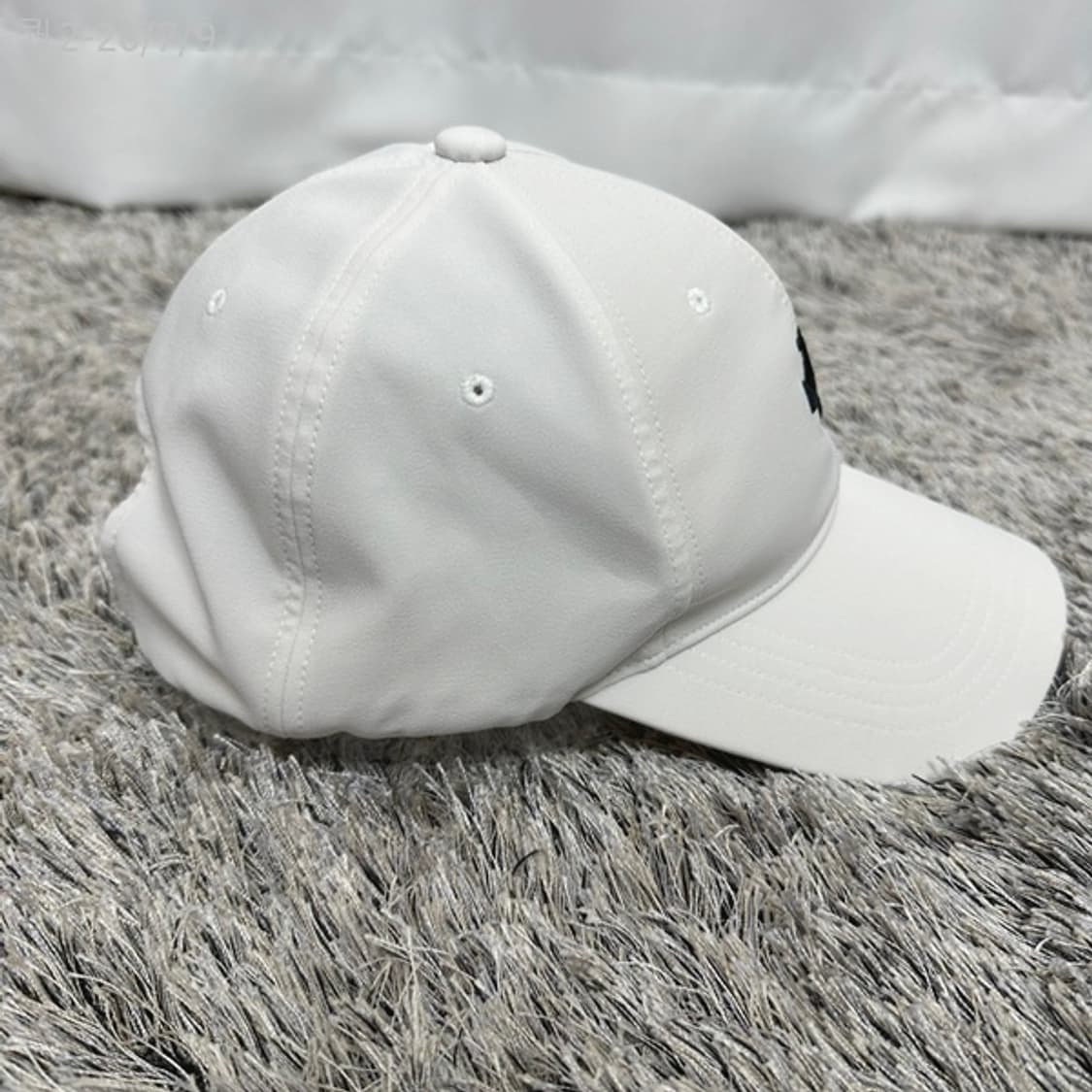 데상트 남자 캡모자 화이트 FREE (57CM) 상품이미지7