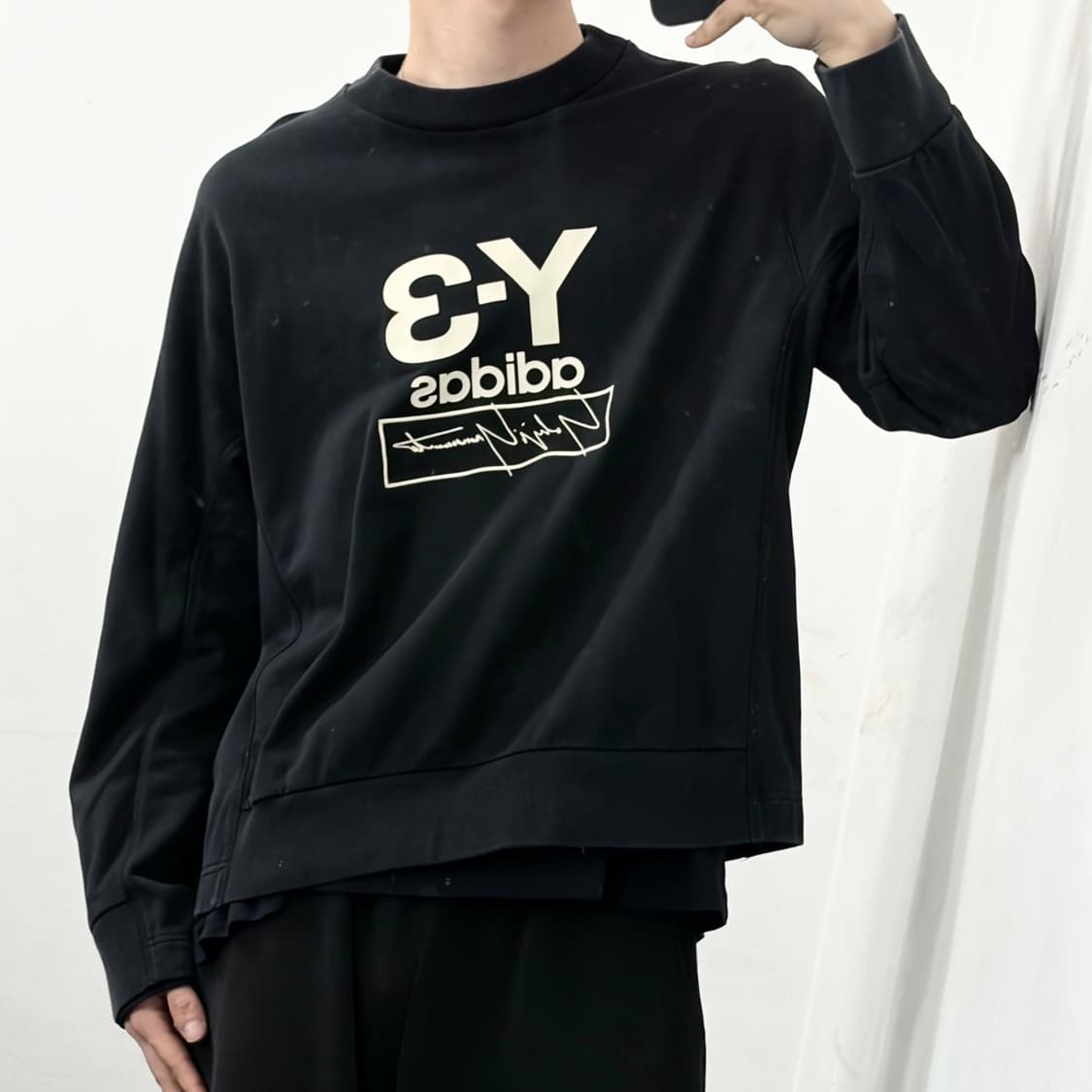Y-3 요지 야마모토 11주년 맨투맨 상품이미지3