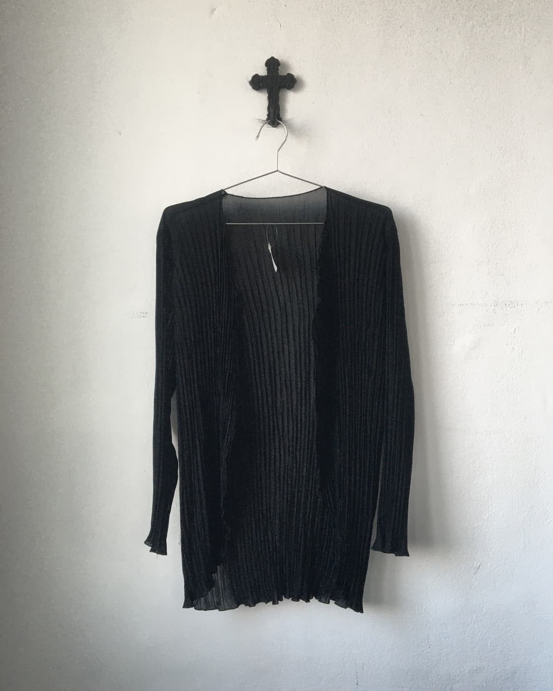 Pleats open cardigan 상품이미지2