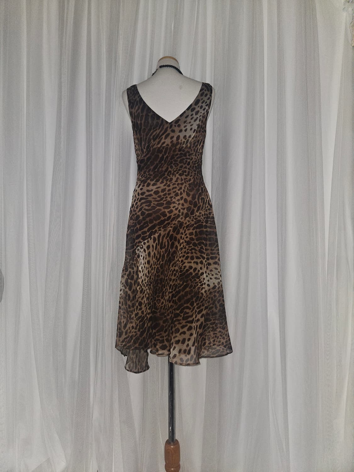 mica 레오파드 오네갸루 드레스 상품이미지4