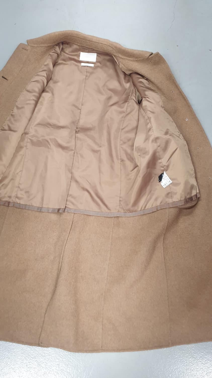 링서울 핸드메이드 울 롱코트 베이지 프리사이즈 상품이미지3