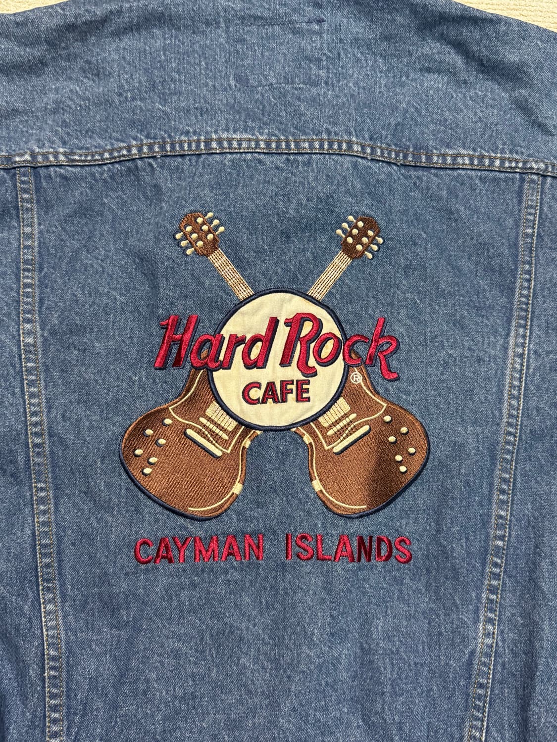 00s HardRock Cafe 하드락카페 타입3 데님자켓 L 상품이미지7