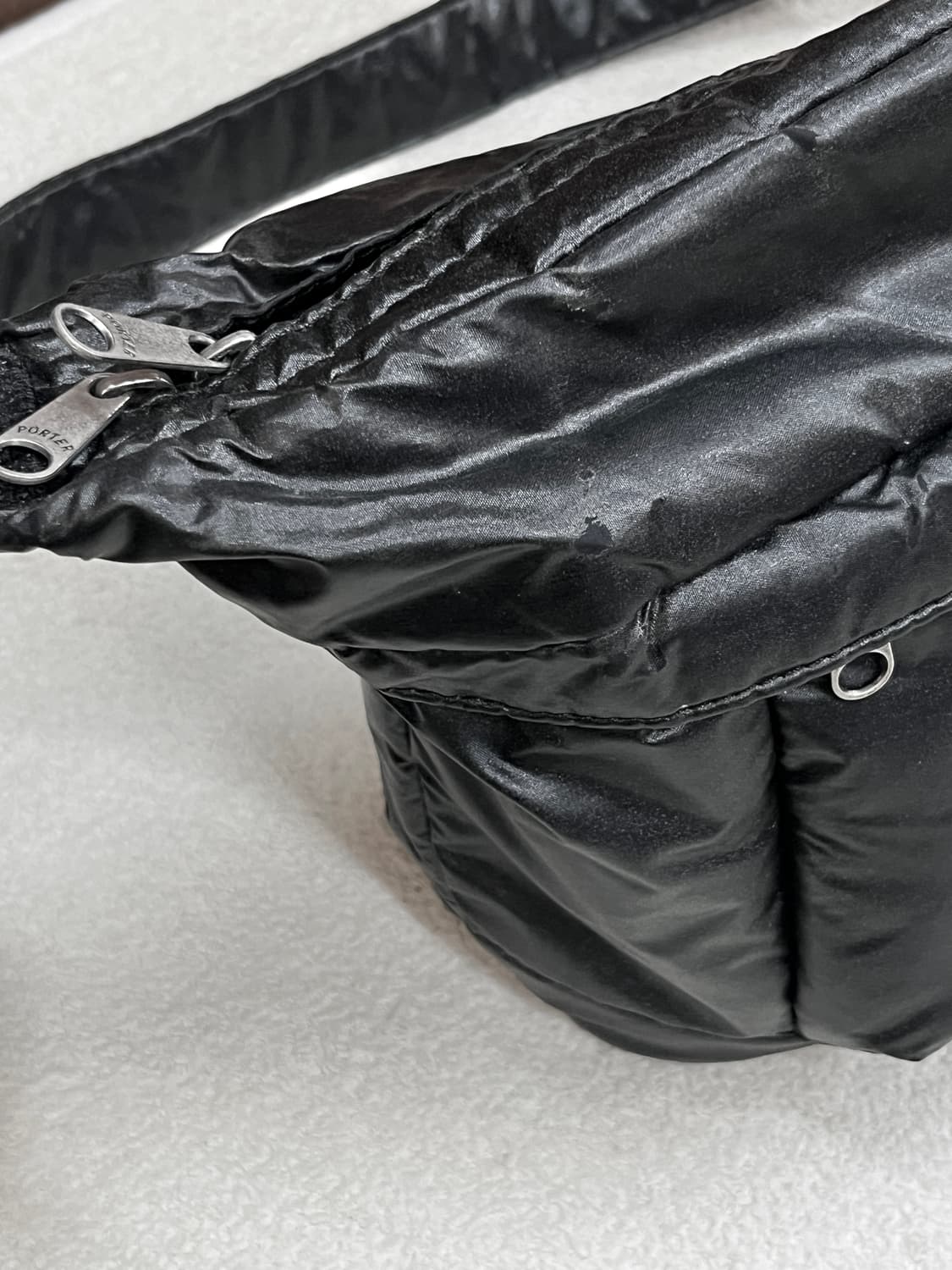 Porter 포터 메탈 플레이트 크로스백 상품이미지9