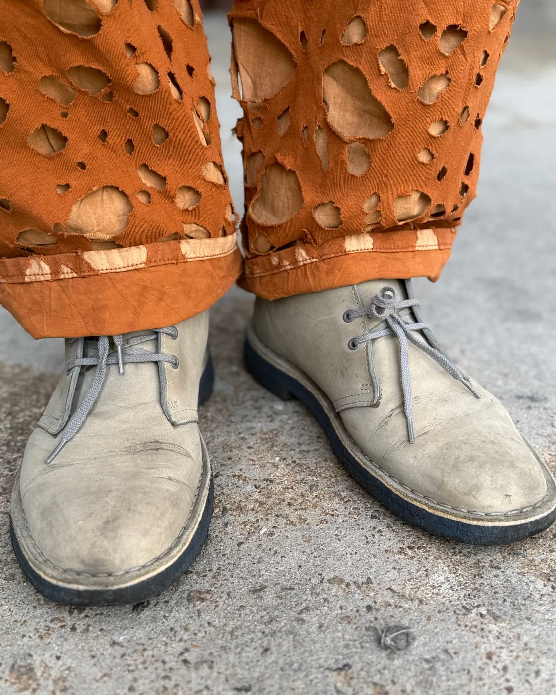 클락스 오리지널 스웨이드 데저트부츠 US9 상품이미지8