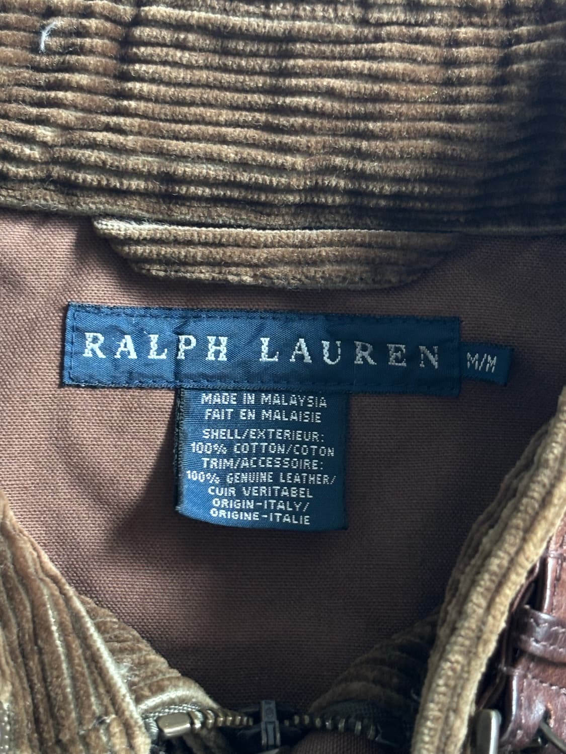 Polo 폴로 랄프로렌 브라운 카키 코듀로이 자켓 상품이미지8