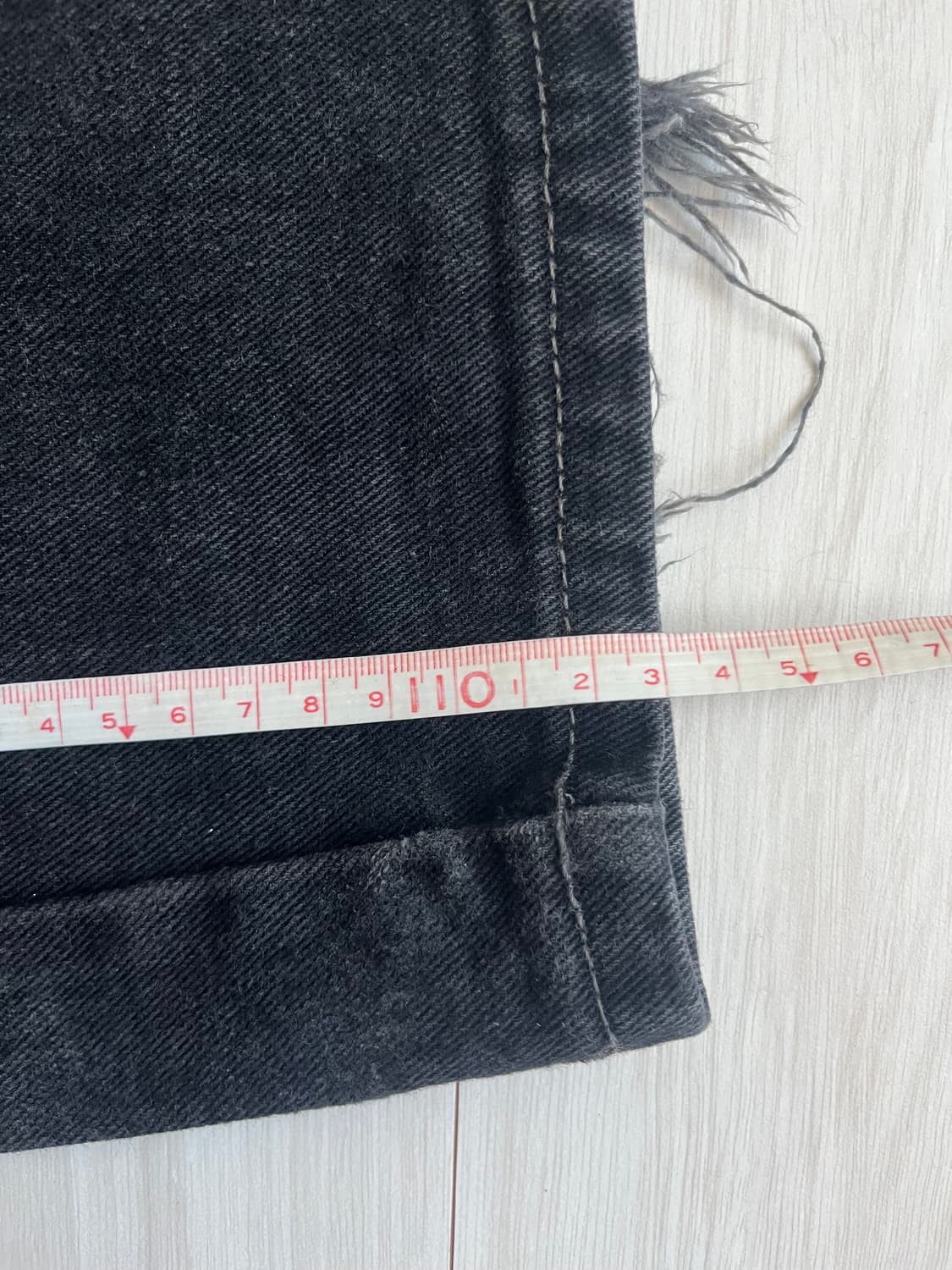 리바이스550 블랙데님 상품이미지9
