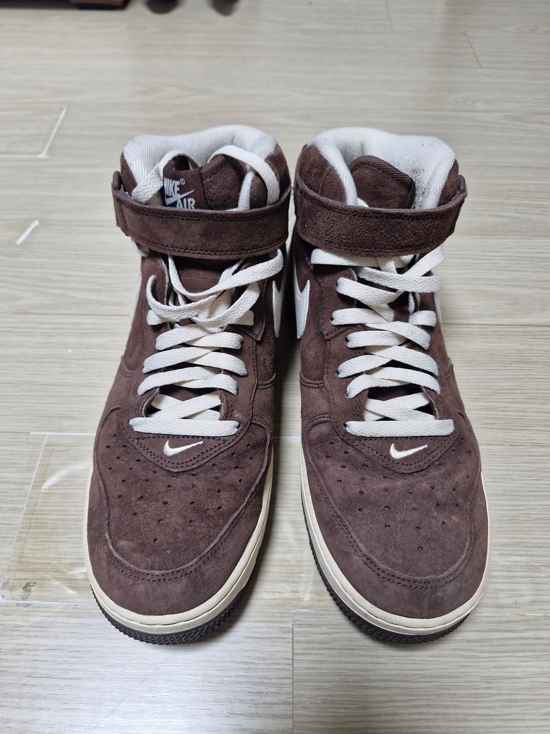 [280] 나이키 에어포스 1 미드 '07 QS 초콜릿 상품이미지2