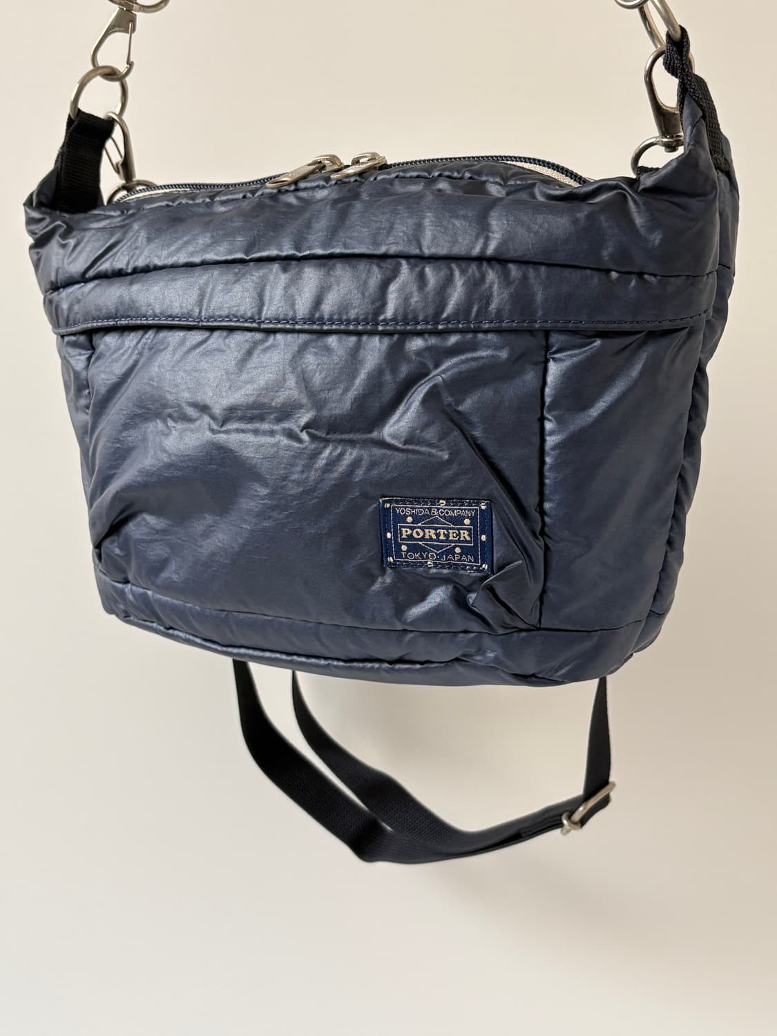 2way Nylon Shoulder Bag (Navy) 상품이미지2