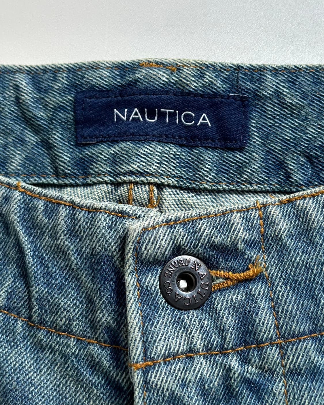 NAUTICA 노티카 와이드 카고포켓 데님 팬츠 상품이미지9