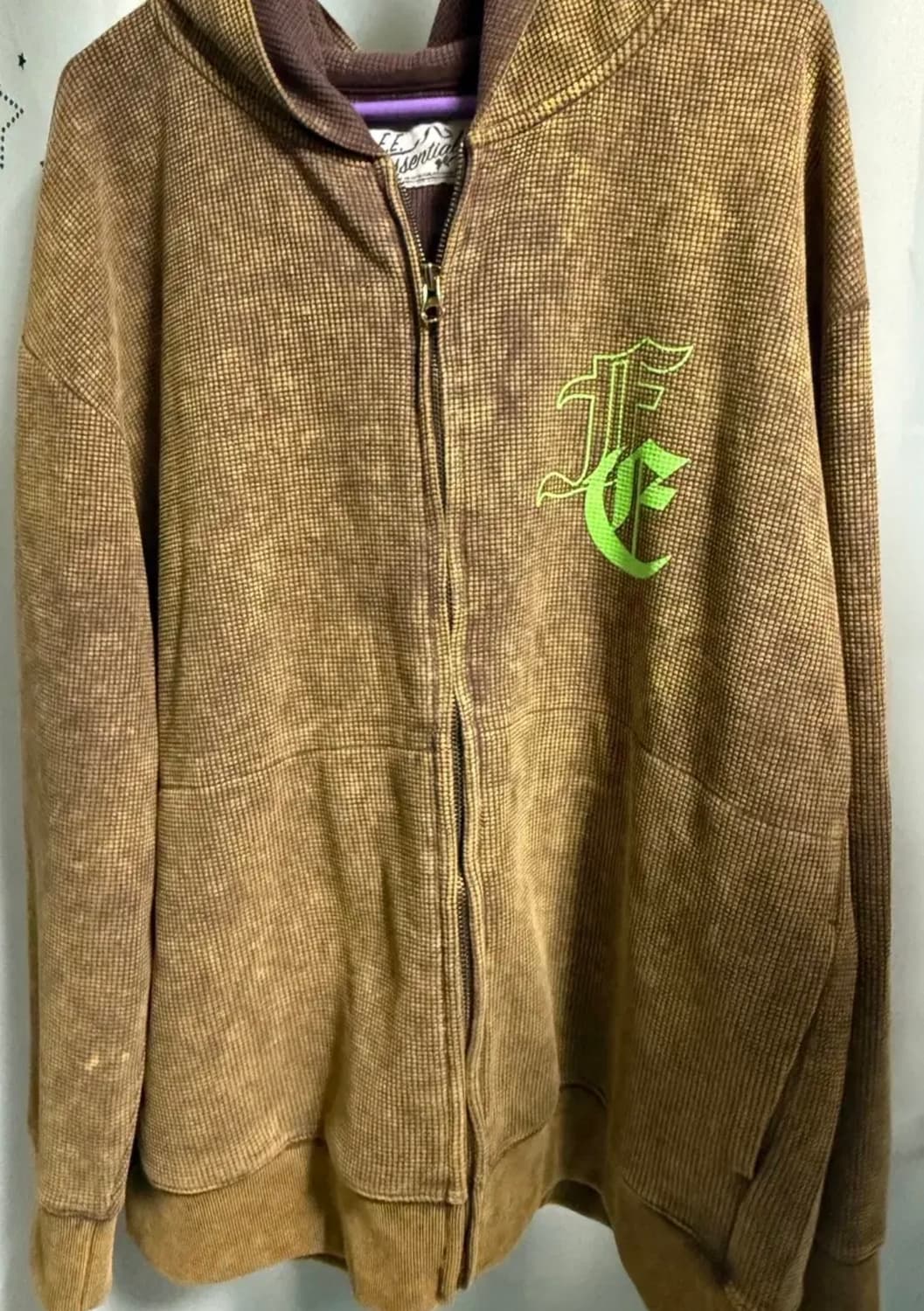 샵페어리 후드집업 브라운 상품이미지1