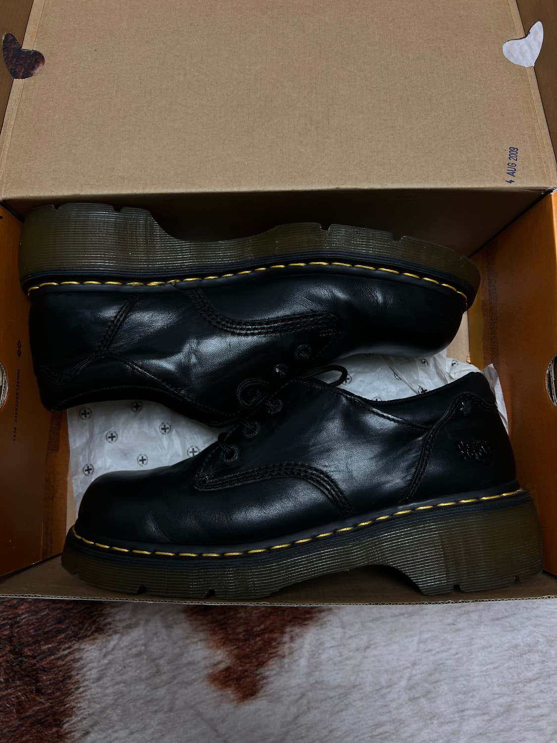 [43] 닥터마틴 찬다 CHANDA 블랙 3홀 더비 슈즈 상품이미지8