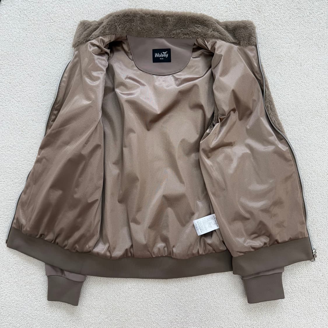 [S] 울시 골프 여성 퍼 방풍 집업 자켓 3732 상품이미지3