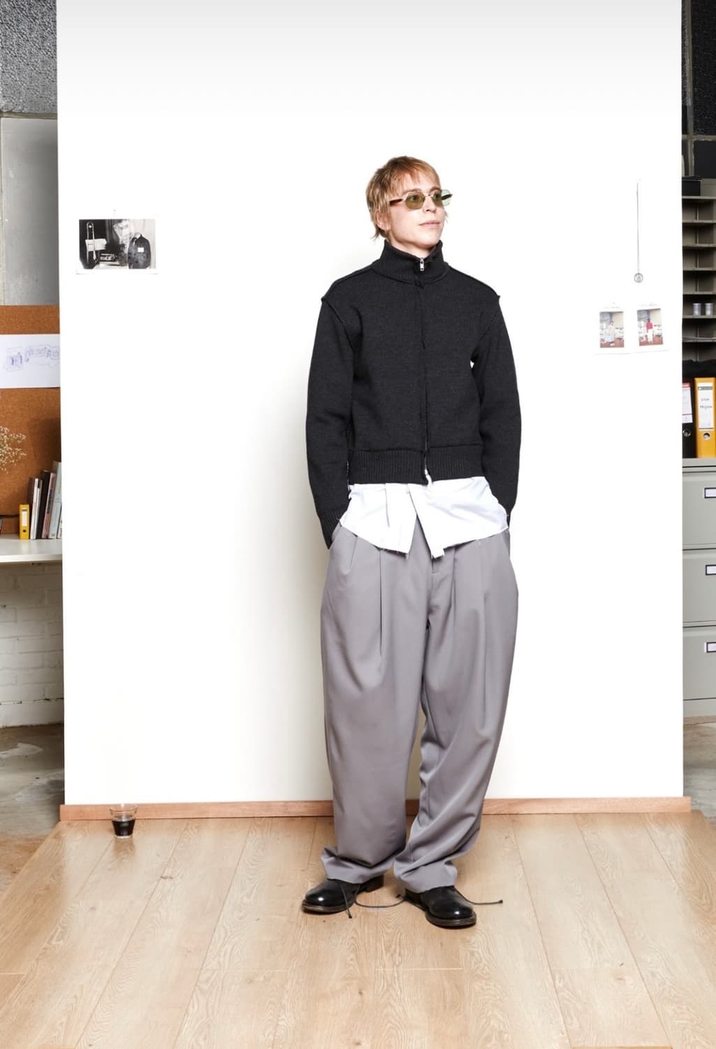 Camiel fortgens ribbed cardigan 판매 상품이미지2