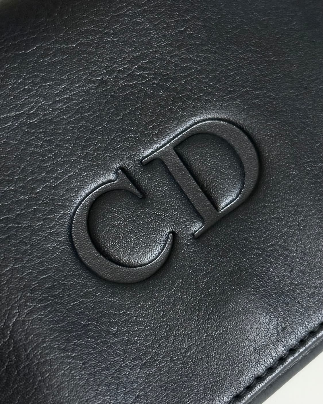 Christian Dior 디올 CD 로고 반지갑 - 다크네이비 상품이미지3