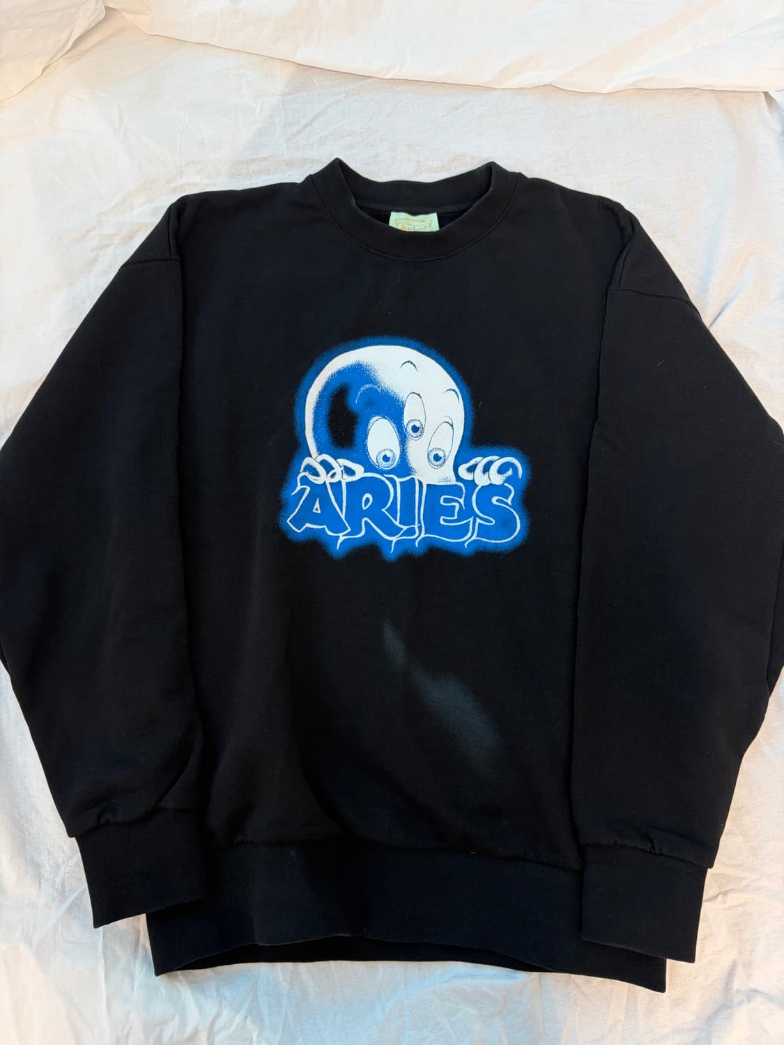 에리즈 캐스퍼 크루넥 스웻셔츠 블랙 상품이미지1