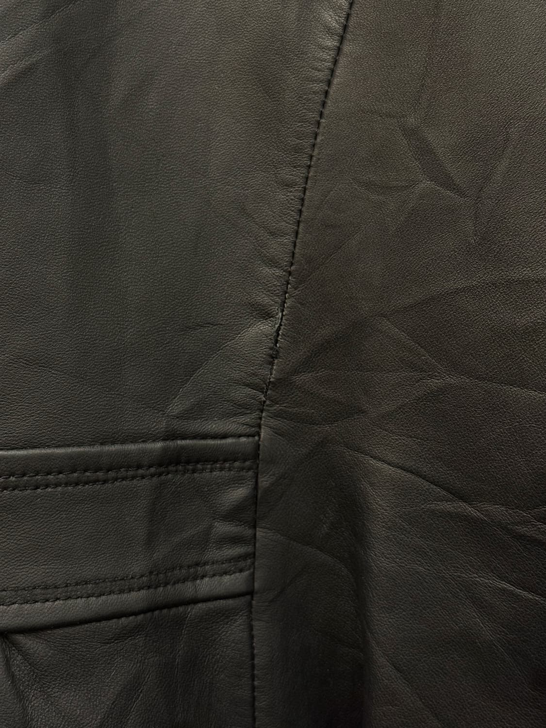 55) Courrèges Lambskin Leather Button-Up 상품이미지6