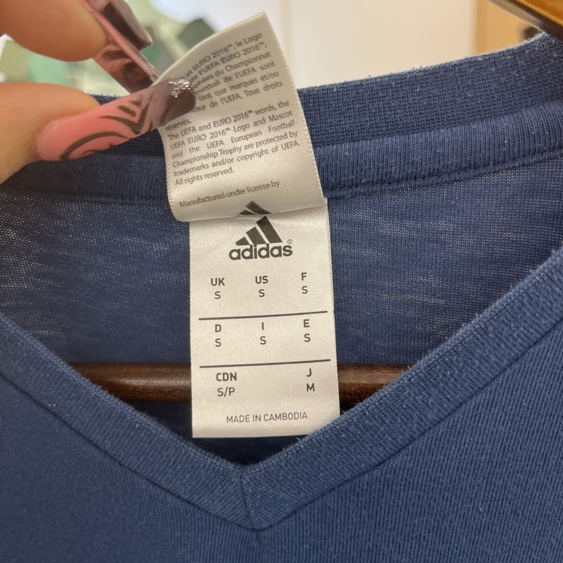 아디다스 올드스쿨 레트로 슬림핏 삼선 반팔티 M C11938 상품이미지6