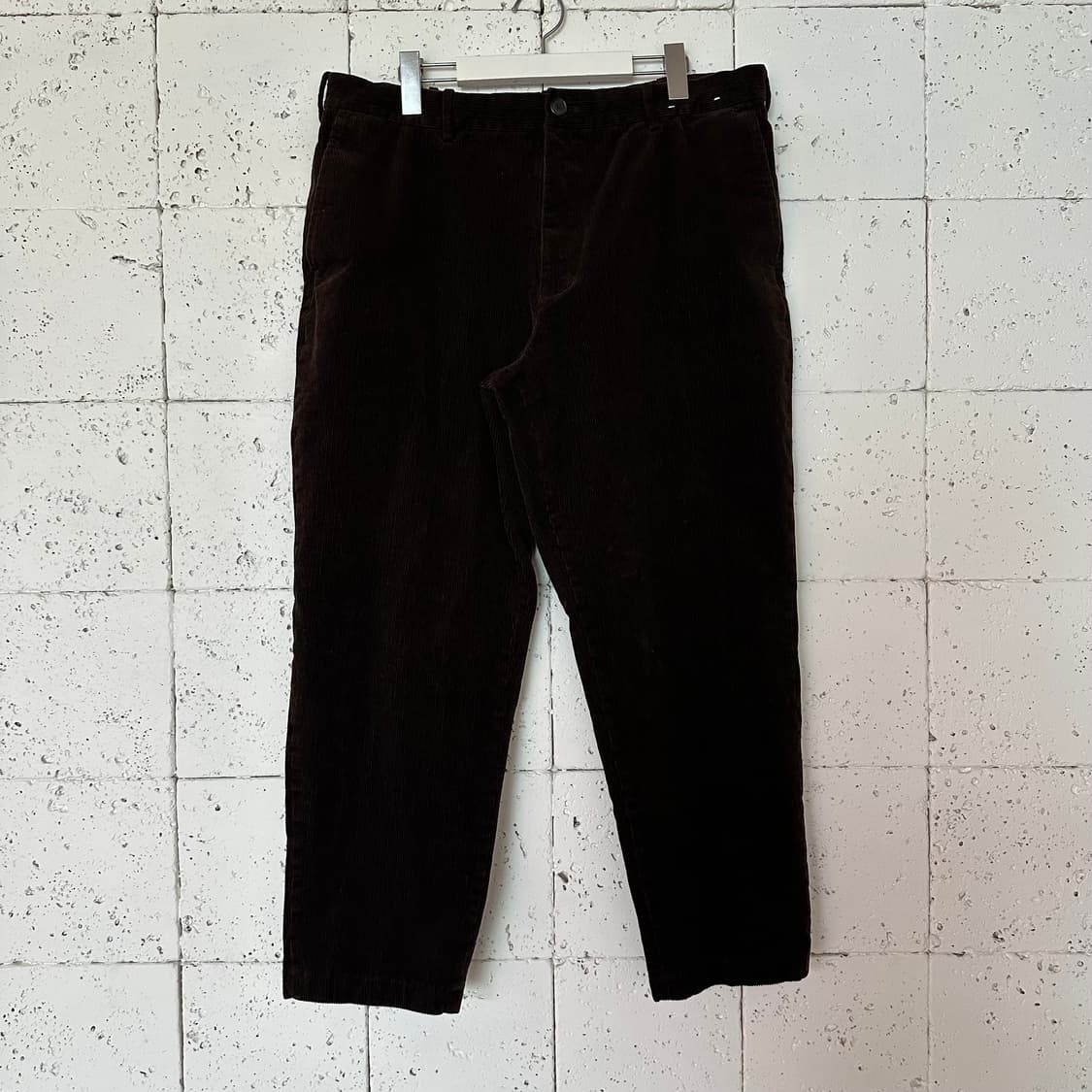 XL 유니클로 코듀로이 팬츠 브라운 상품이미지1