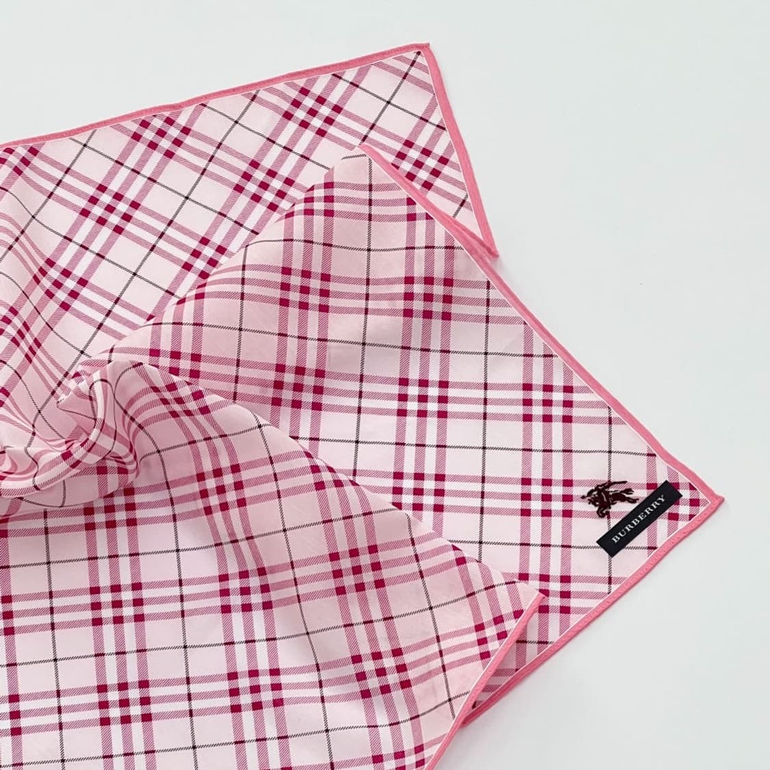 (새상품) burberry/ 버버리 쁘띠스카프 손수건 상품이미지1