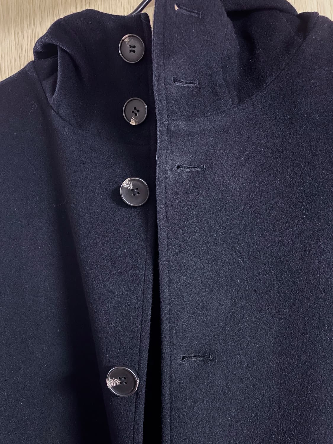 해칭룸 후디드코트 다크네이비 3사이즈 상품이미지5