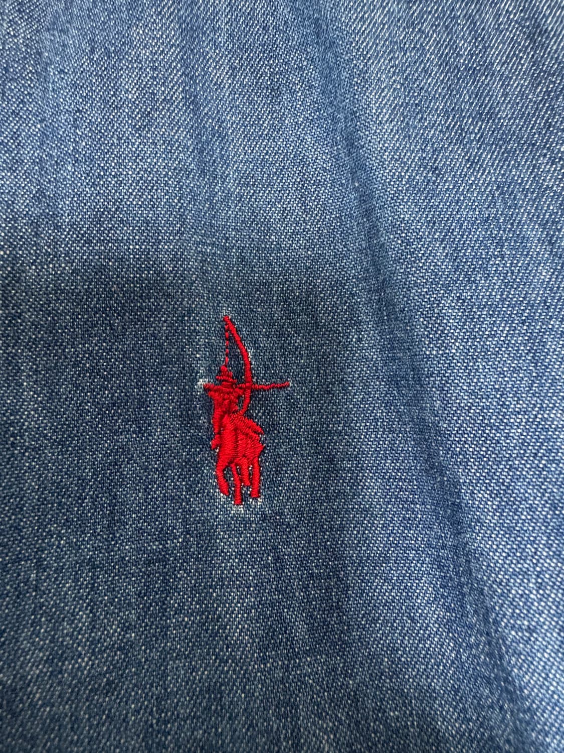 SSZ 가마쿠라 류창마 오버핏 데님 셔츠 자켓 빔즈 S 상품이미지3